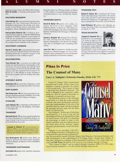 Pikes in Print: The Counsel of Many